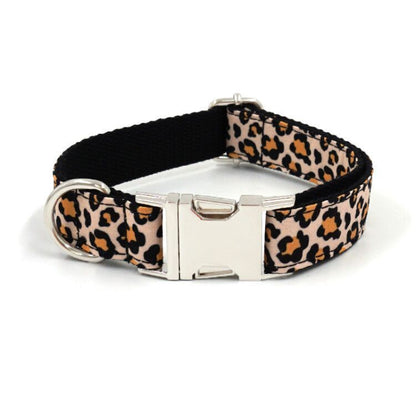 Cheetah Printed Cool Cat Dog Collar