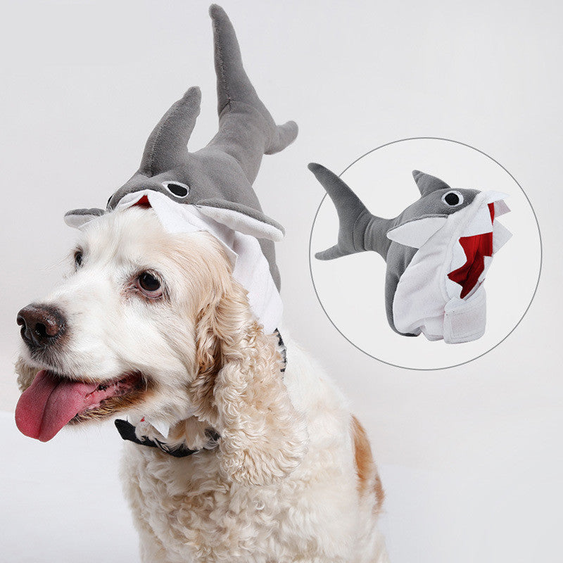 Shark Bite Pet Hat
