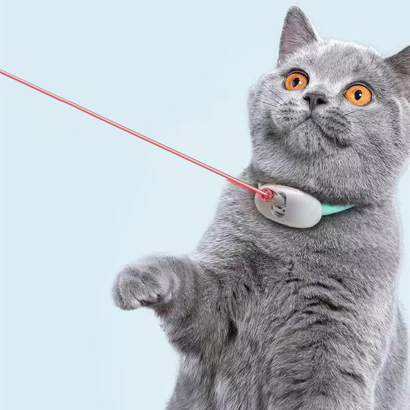 Cat Toy Smart Laser Teasing Cat Collar