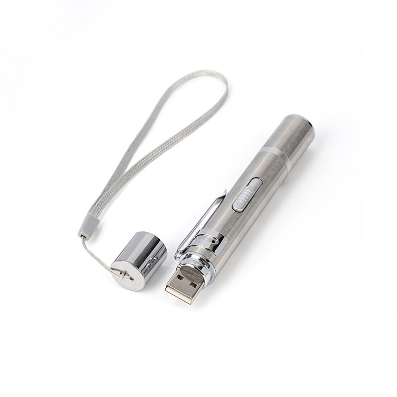 USB Charging Laser Pointer & Flashlight