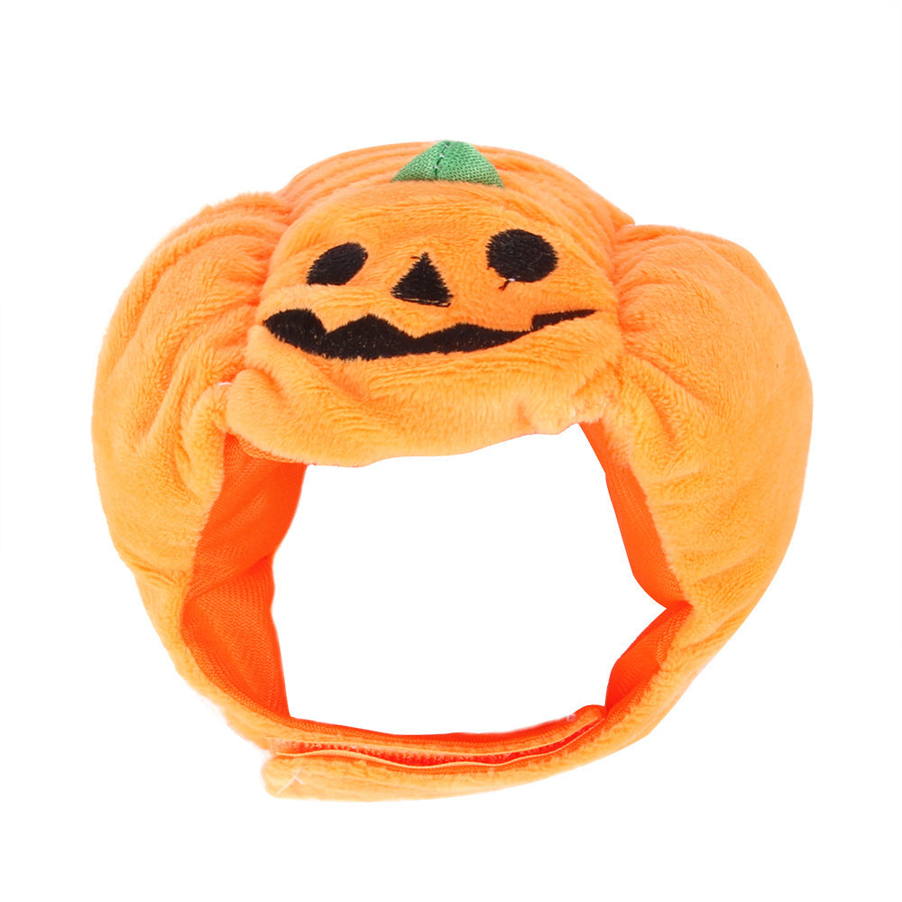 Cute Pet Hat Halloween Pumpkin