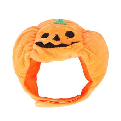Cute Pet Hat Halloween Pumpkin