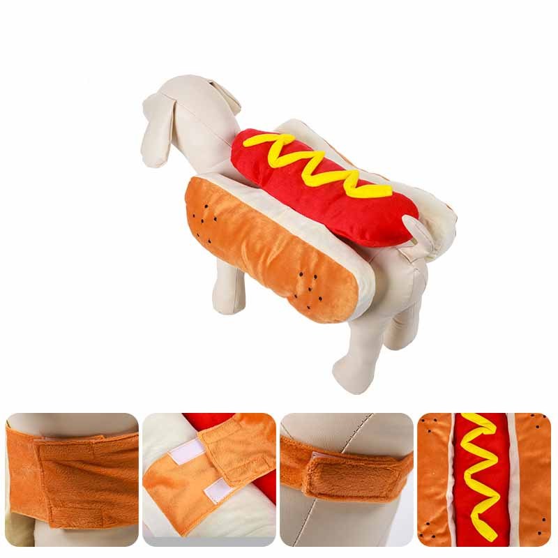 Hot Dog Doggy Costume
