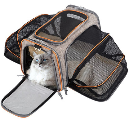 Carrier For Cat Pet Airline Approved Expandable