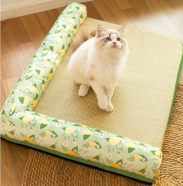 Non-stick Cat Dog Corner Bed