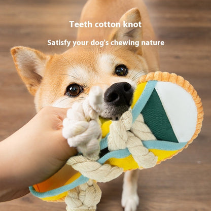 Squeaky Shoes Dog Toy