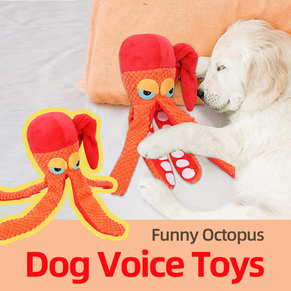 Karate Octopus Squeaky Toy