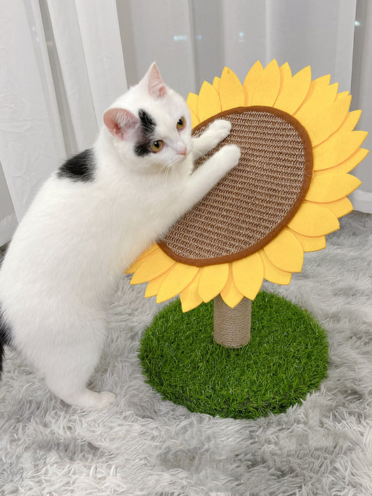 Sunflower Cat Scratching Board 🌻