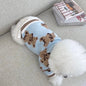 Preppy Style V-neck Puppy Vest